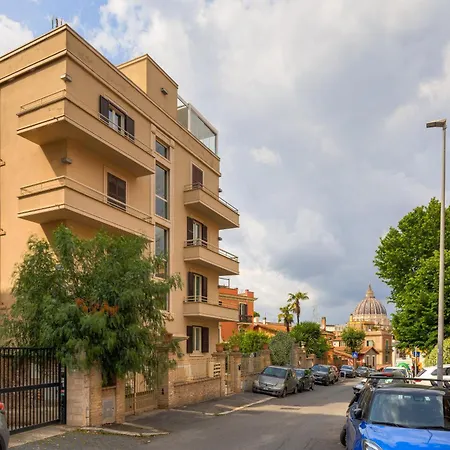 La Terrazza Di Vanessa St Peter View شقة روما